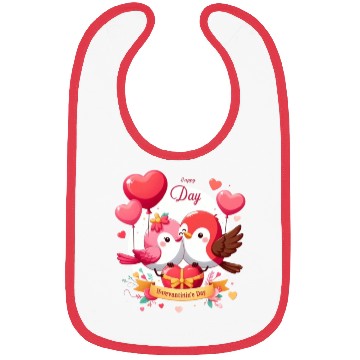 Discover Valentine Day Simpl Bibs