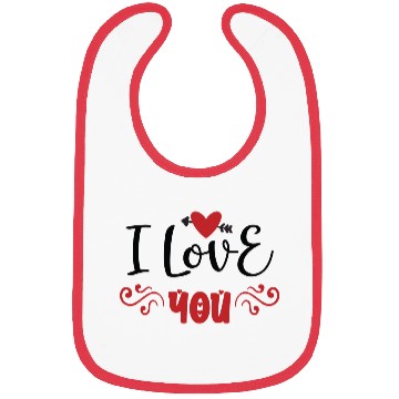 Discover I Love You Bibs