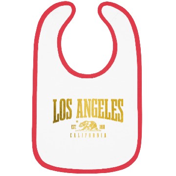 Discover Los Angeles California LA Gift Bibs