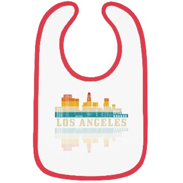 Discover Los Angeles California LA Gift Bibs