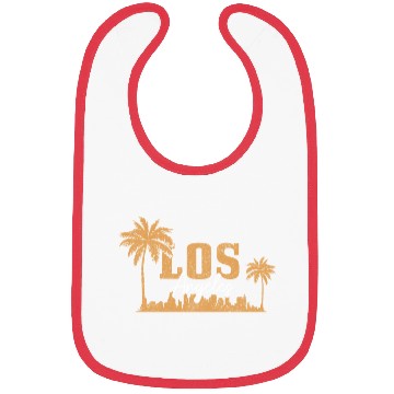 Discover Los Angeles California LA Gift Bibs