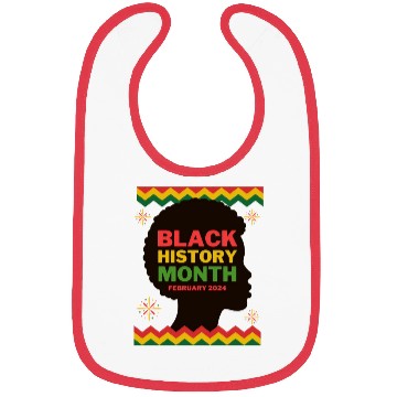 Discover Strength in Diversity Black History Month Bibs