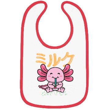 Discover Axolotl Strawberry Sweet tooth Gift Bibs