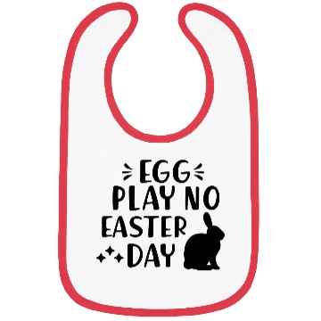 Discover Egg play no easter day Bibs