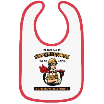 Discover Female Engineer Superhero Bibs