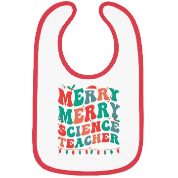 Discover Merry Science Teacher Science Teaching Py Bibs
