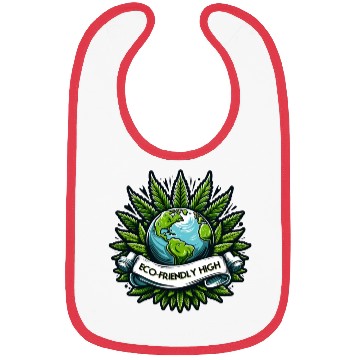 Discover "Eco-Friendly High": Earth & Cannabis Unity Bibs