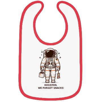Discover Houston, We Forgot Snacks! Bibs