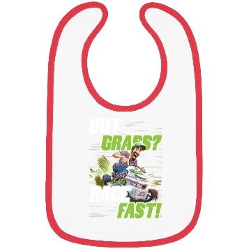 Discover Lawn Mower Racing Got Grass Race Fast Bibs