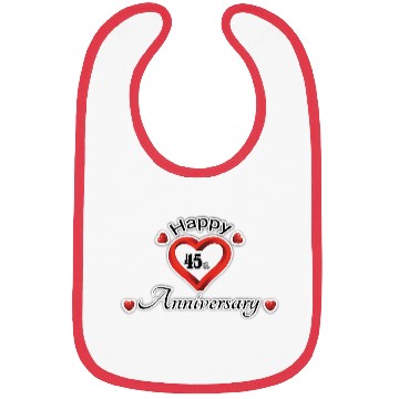 Discover anniversary 45th Bibs