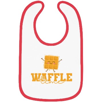Discover Waffle Time Favorite Food Bibs