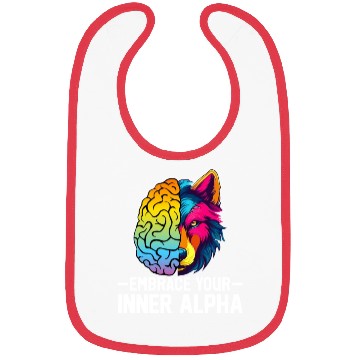 Discover Men Alpha Male Wolf Bibs