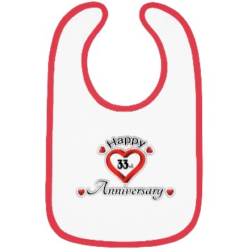 Discover anniversary 33rd Bibs