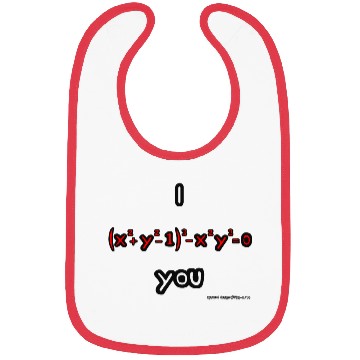 Discover I Love You Function Bibs
