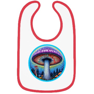 Discover Mushroom Fanclub Bibs