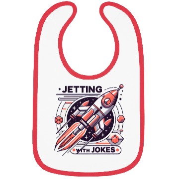 Discover Rocket Racer: Jetting with Jokes Bibs