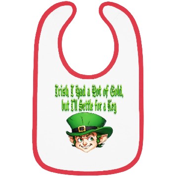 Discover Irish I Had a Pot of Gold Bibs