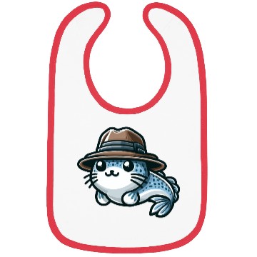 Discover Stylish Catfish with Hat Bibs