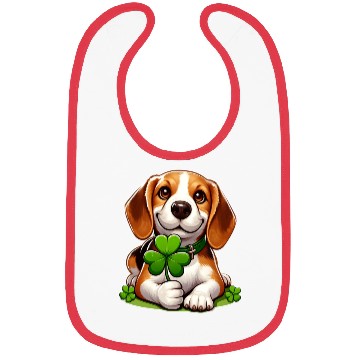 Discover St. Patrick's Day Beagle Bibs