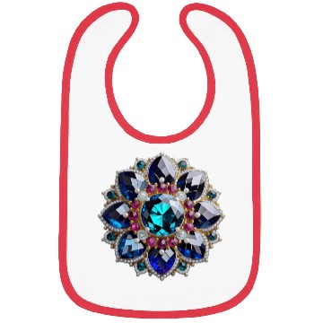 Discover Gorgeous Gemstone Brooch: A Radiant Statement Piec Bibs