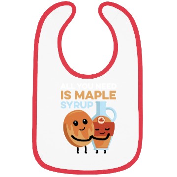 Discover Maple Syrup Food Critic Gift Bibs