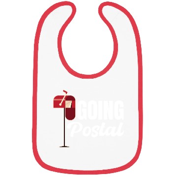 Discover Going Postal Funny Worker Postman Mailman Letter Bibs