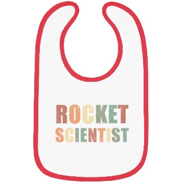 Discover Rocket Scientist Aerospace Engineer Spaceship Bibs