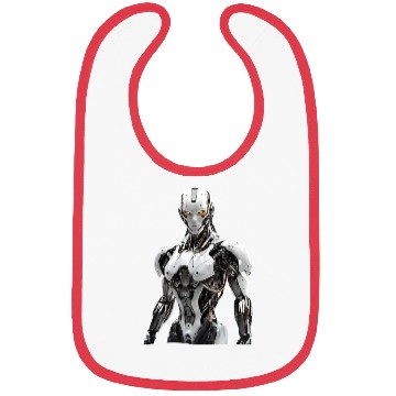 Discover Intricate Futuristic Robot Printables Bibs