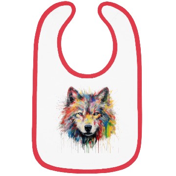 Discover Grafitti Wolf Bibs