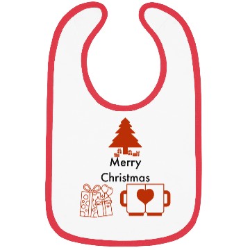 Discover Merry Christmas Bibs