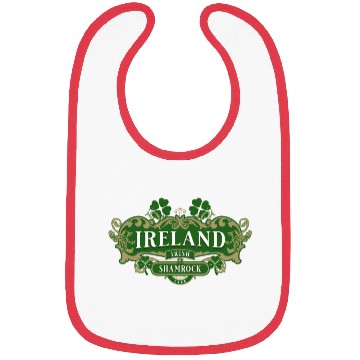 Discover St Patrick's Design Ireland Irish Shamrock Luck Bibs