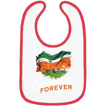 Discover St Pats Funny Design Irish Cloverfields Forever Bibs