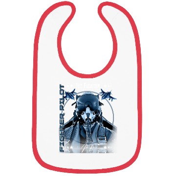 Discover Fighter Pilot Helmet Air Force F4 Phantom Bibs