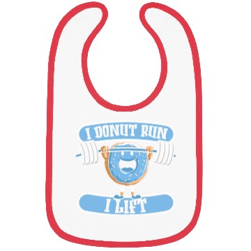 Discover Fitness Donut Funny Donut Gym Bibs