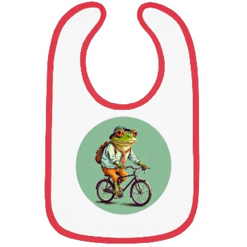 Discover Frog Riding Bike Bibs