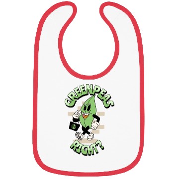 Discover Groovy vegetable greenpeas Bibs