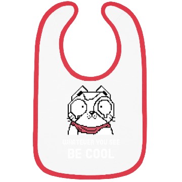 Discover Cool Whatever You See Bee Cool Surprised Terrified Bibs