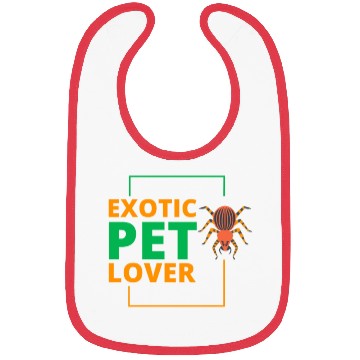Discover Exotic Pet Lover Spider Bibs