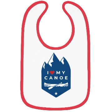 Discover I Love My Canoe Bibs
