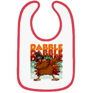 Discover Dabbing Turkey Bibs Thanksgiving Dabble