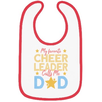 Discover Cheerleader Dad Bibs