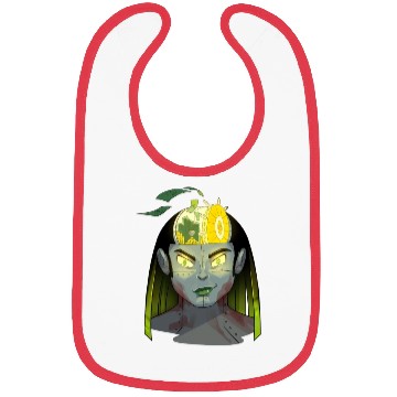 Discover Money Female Robot Bibs