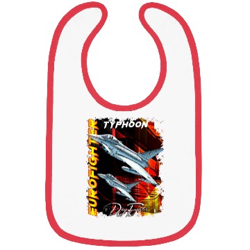 Discover Eurofighter Typhoonn Multirole fighter Jet Bibs