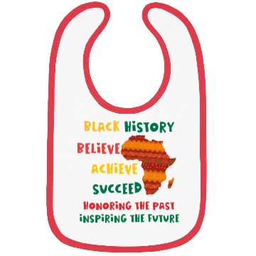 Discover Honoring Past Inspiring Future Black History Month Bibs