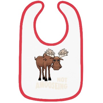 Discover Not Amooseing Cool Moose Bibs
