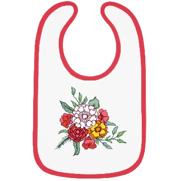 Discover Flower Design: Blossom with Elegance Bibs