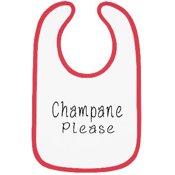 Discover Champagne Please Bibs