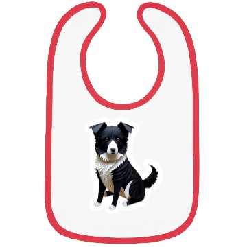 Discover Origami Border Collie Bibs