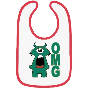 Discover OMG Monster Bibs