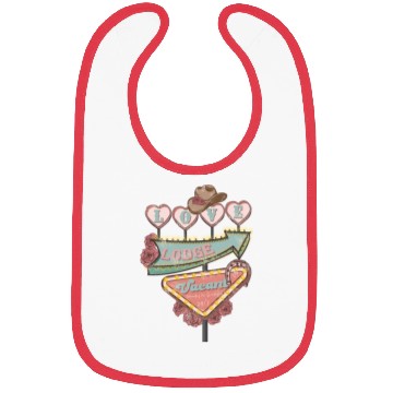 Discover Valentine's Day Love Lodge Bibs